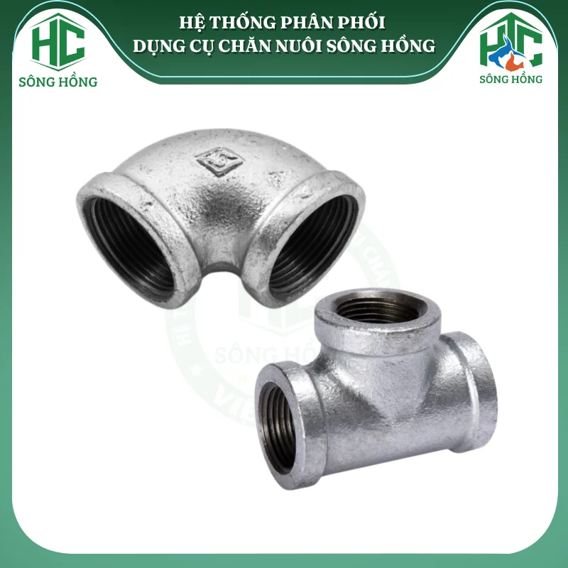 Khốp nối tuýp góc, khớp nối T