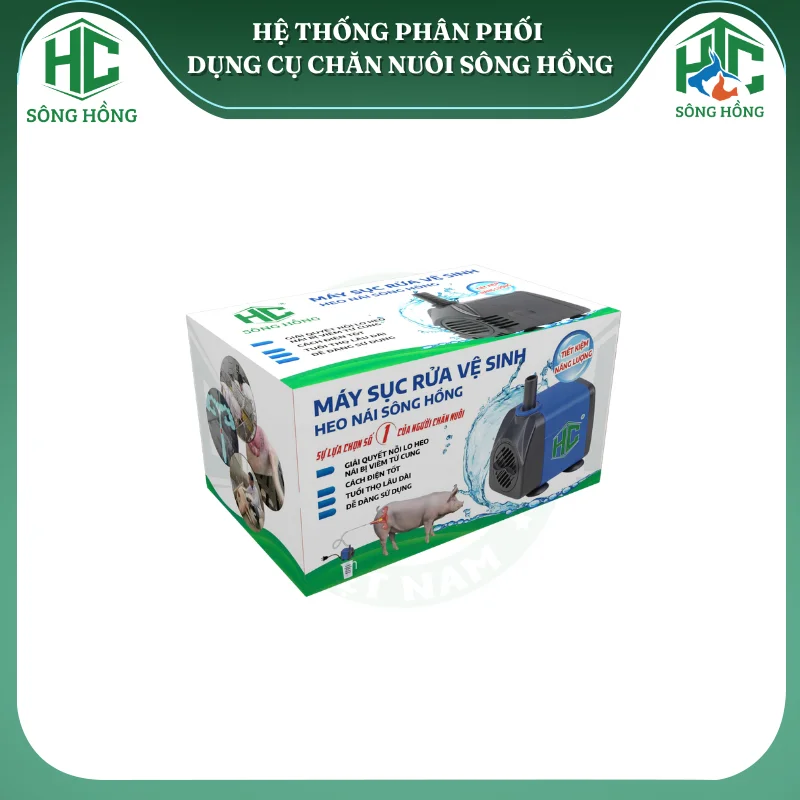 Máy sục rửa tử cung Heo nái