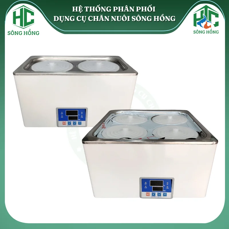 Bình nâng nhiệt độ tinh 2 cửa , 4 cửa