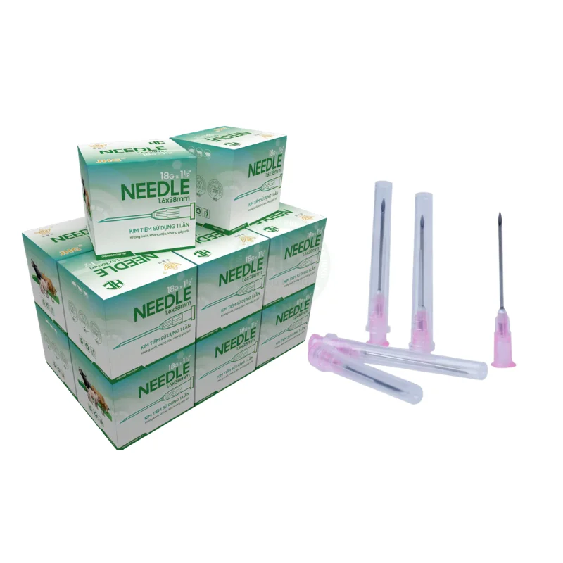 Kim tiêm đốc hồng 18G x 1-1/2 Sông Hồng