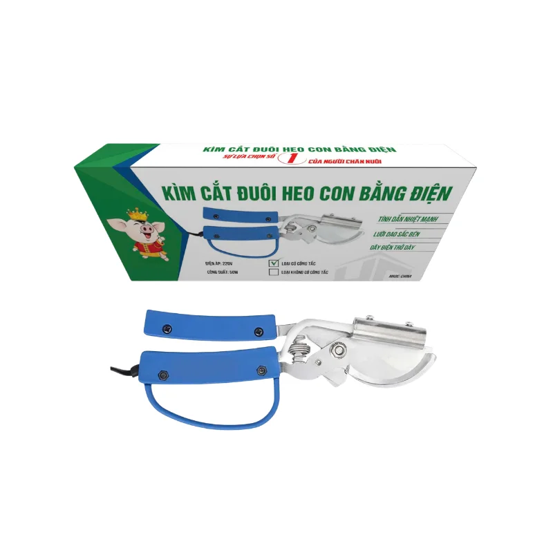 Kìm cắt đuôi heo con bằng điện