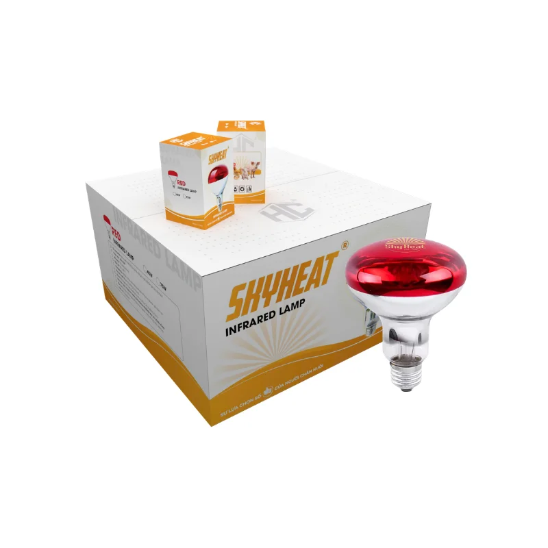 Bóng đèn hồng ngoại cho gia cầm SKYHEAT 45w và 75w