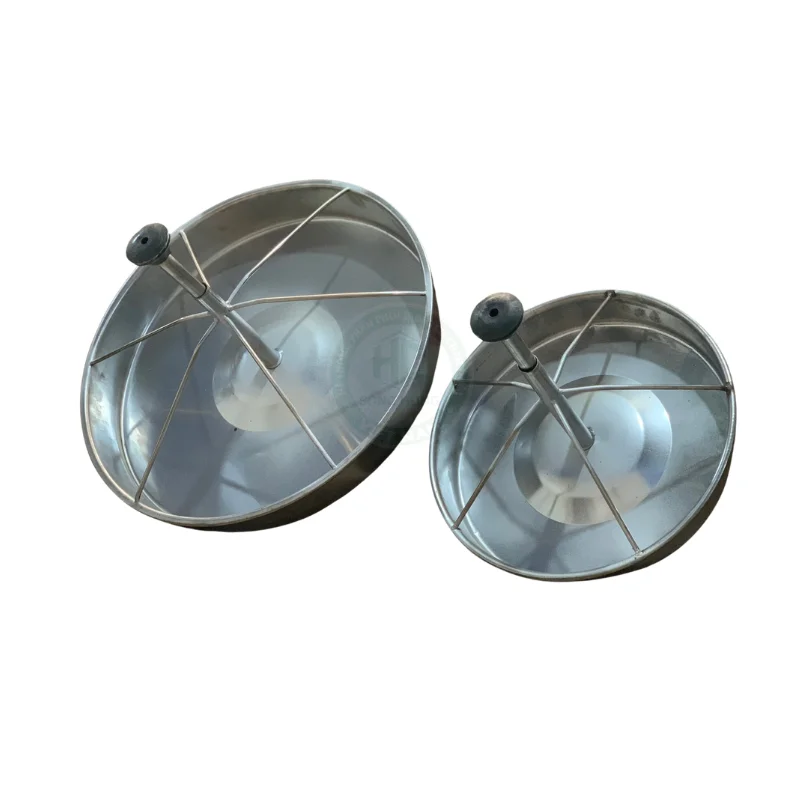 Máng tập ăn inox gài sàn