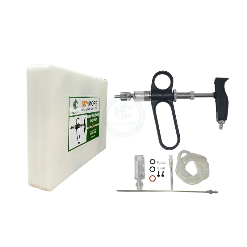 Xilanh tự động tiêm gia cầm SKYMORE loại cắm dây rẻ 2ml